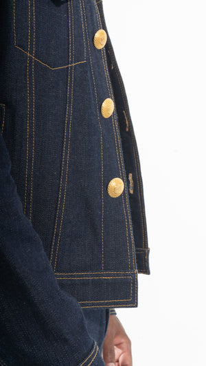 ROYAL RAW COTTON JEAN JACKET